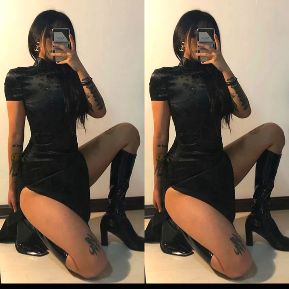 Chinese cheongsam dress